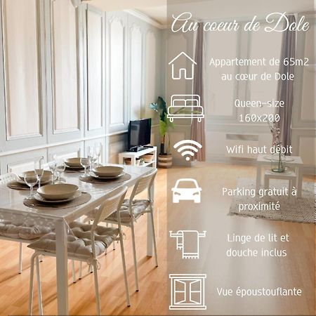 « Au Coeur De Dole » Apartment Ngoại thất bức ảnh