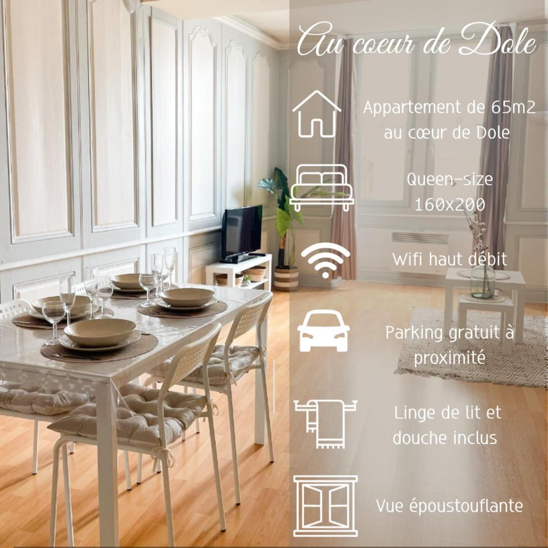 « Au Coeur De Dole » Apartment Ngoại thất bức ảnh