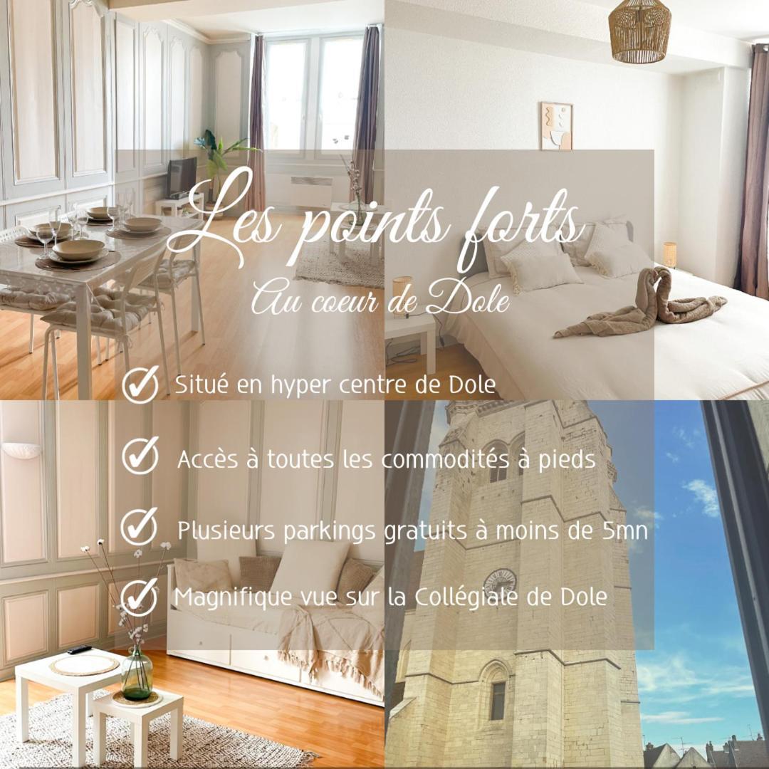 « Au Coeur De Dole » Apartment Ngoại thất bức ảnh
